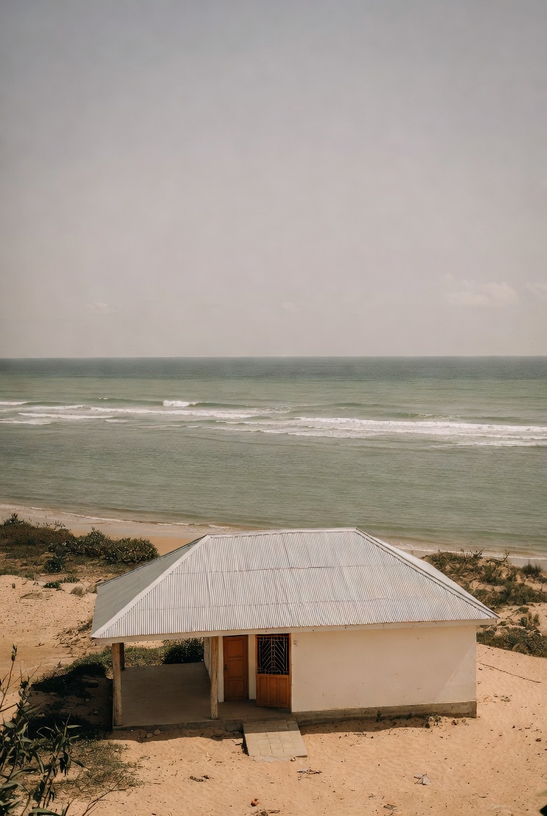 Traditional coastal house with swish construction