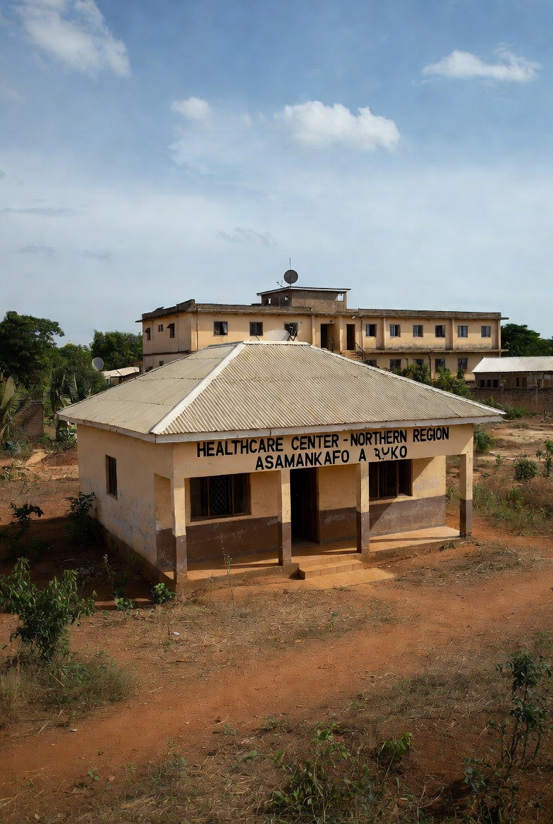 Healthcare facility blending traditional and modern design